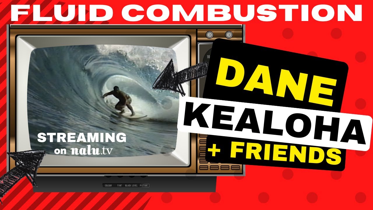 Fluid Combustion VHS Surf Movie Dane Kealoha HAWAII
