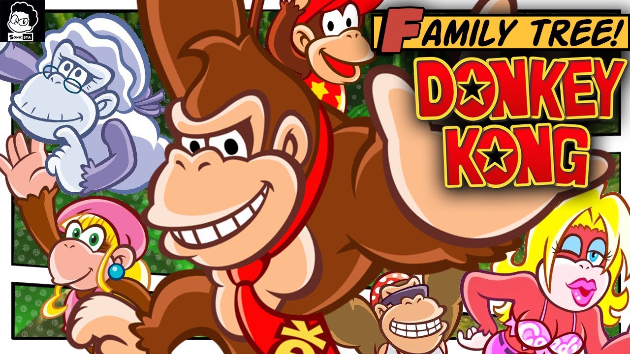 The ENTIRE Donkey Kong Family Tree Explained