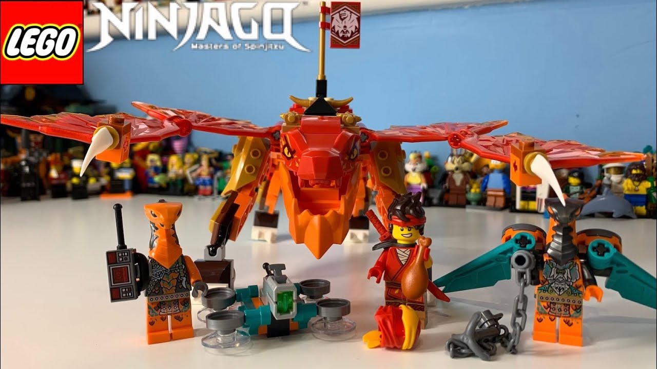 LEGO Ninjago 71762 Kai's Fire Dragon EVO Review