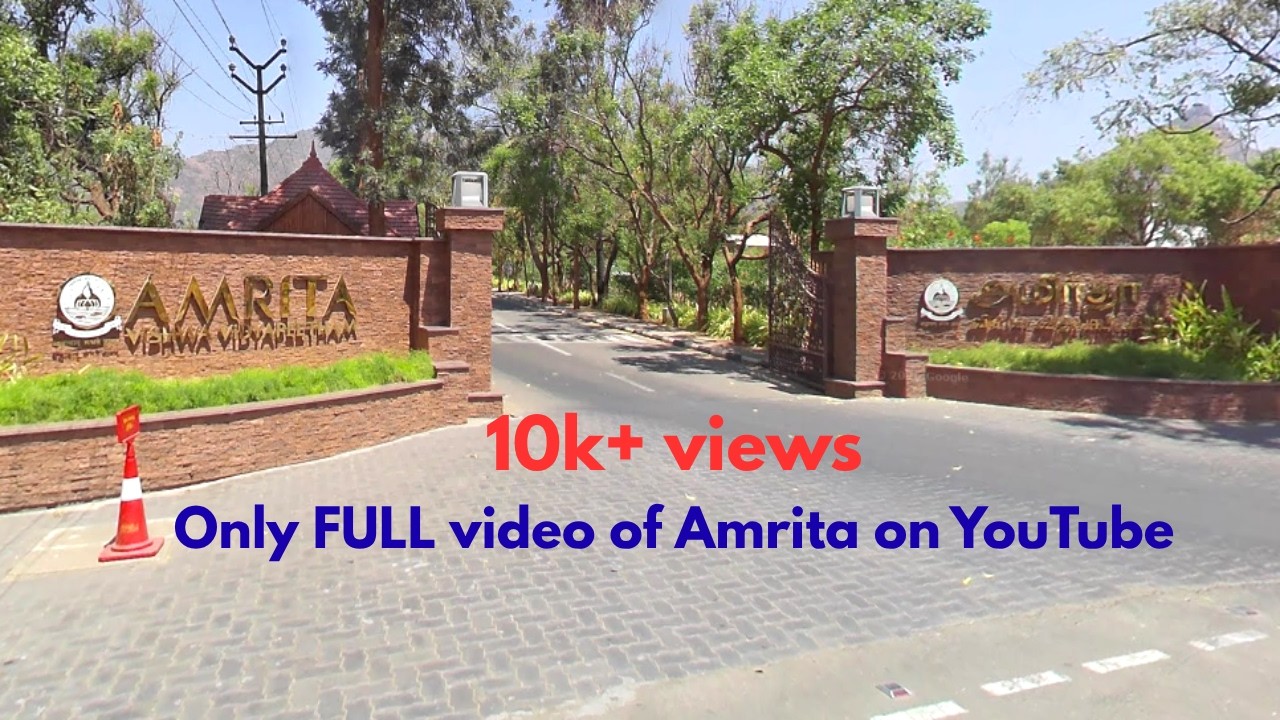 Amrita Coimbatore FULL Campus Tour