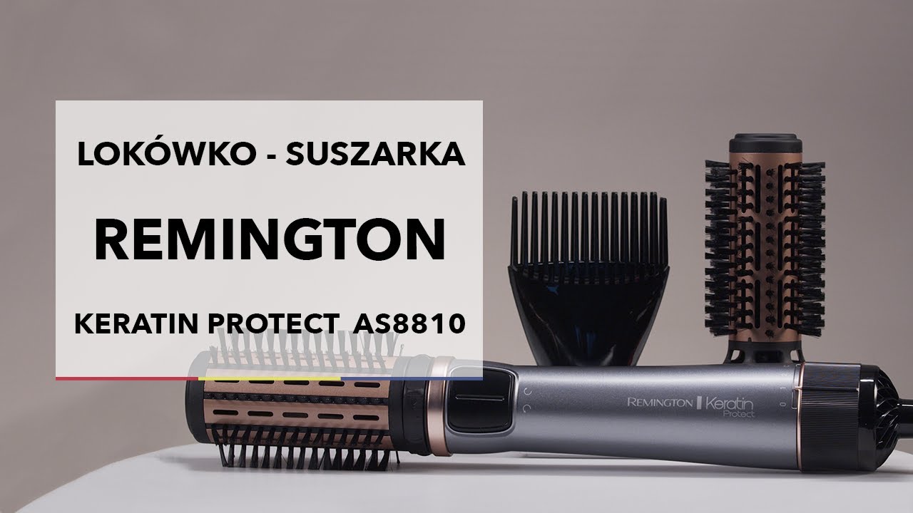 Lok&oacute;wko-suszarka Remington Keratin Protect AS8810 - dane techniczne - RTV EURO AGD