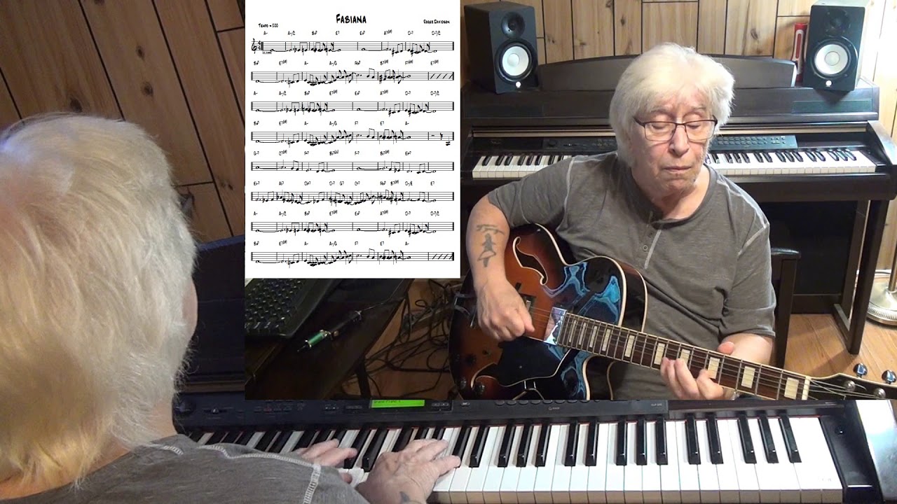 Fabiana - Latin guitar & piano cover ( Roger Davidson )