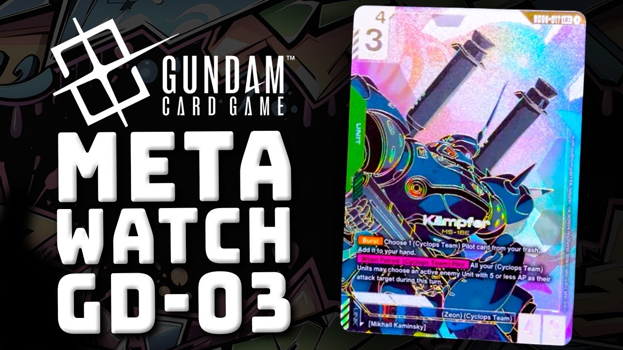 Мета-отчет по Gundam TCG! Успешные списки колод!
