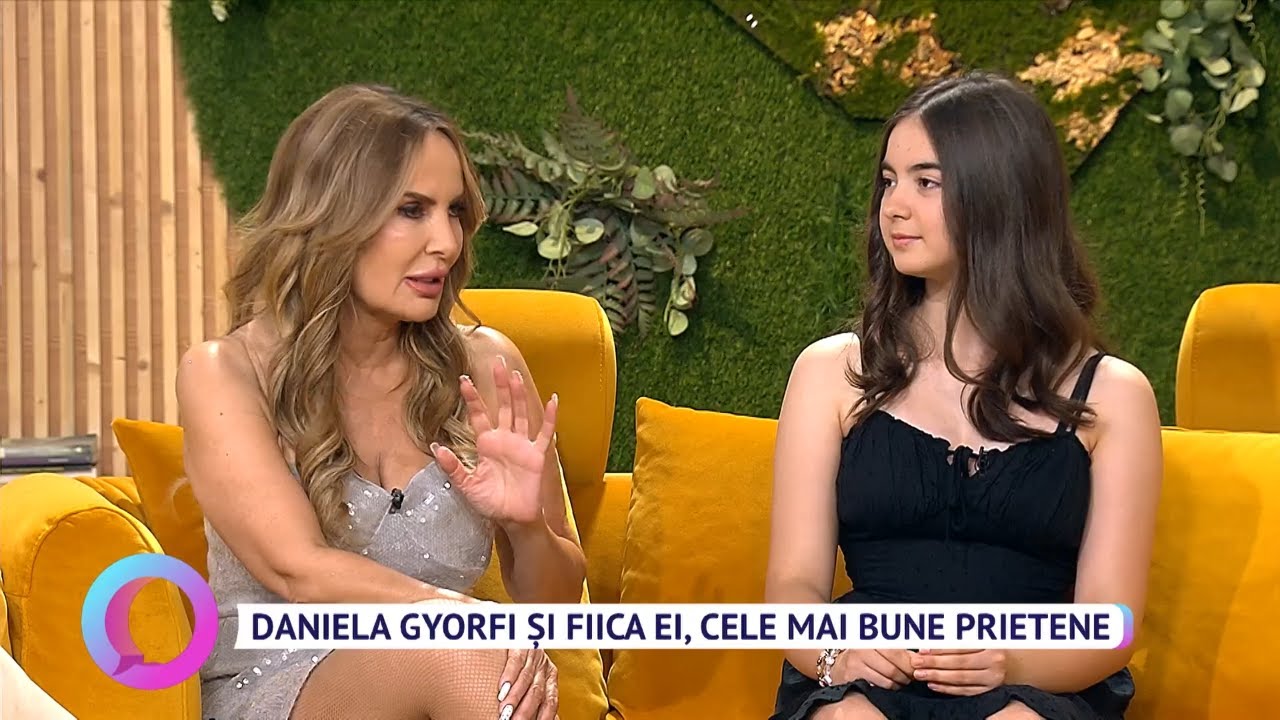 Daniela Gyorfi și fiica ei, cele mai bune prietene