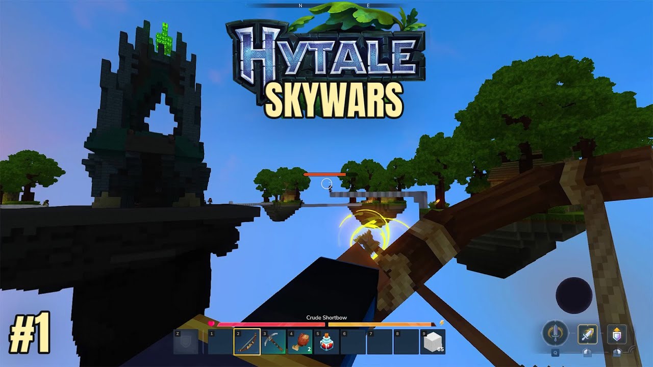 HYTALE SKYWARS #1 - PRVI GAME, PRVI WIN!