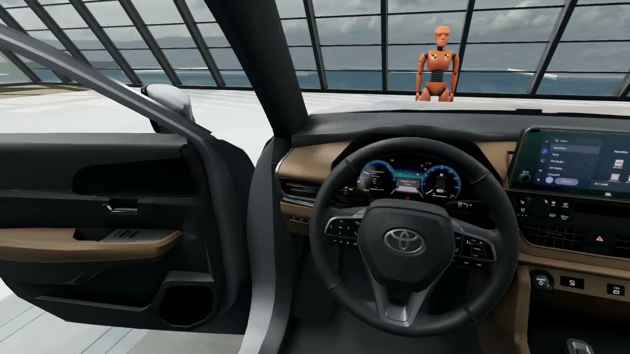 2025 Toyota Grand Highlander Startup BeamNG