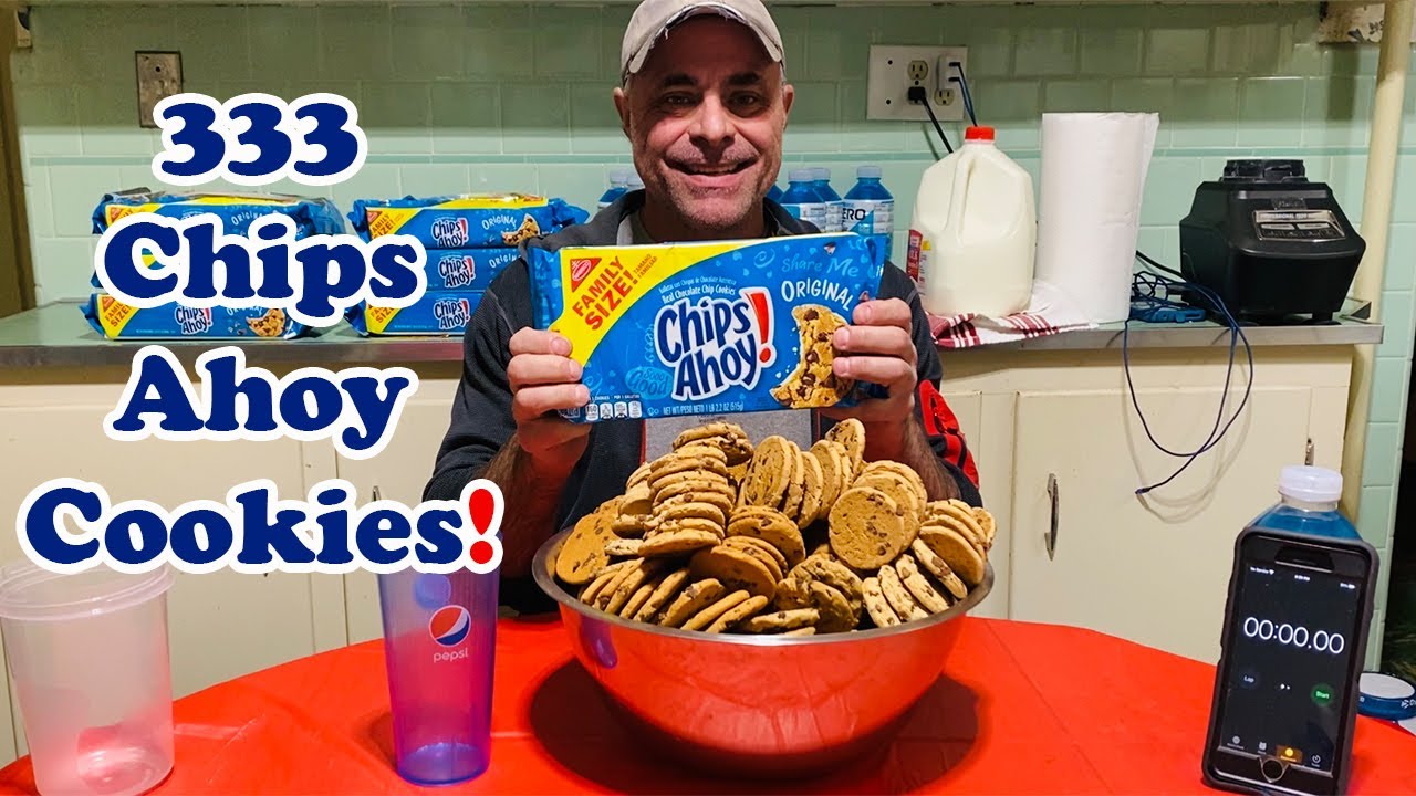 333 Chips Ahoy Chocolate chip Cookie Challenge!