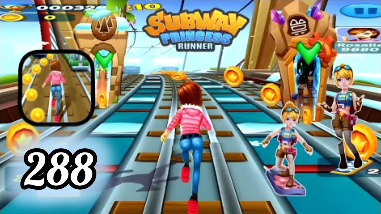 Subway Princess  Runner🔥 | She Ran Like a PRO! 😱 | Part - 288 