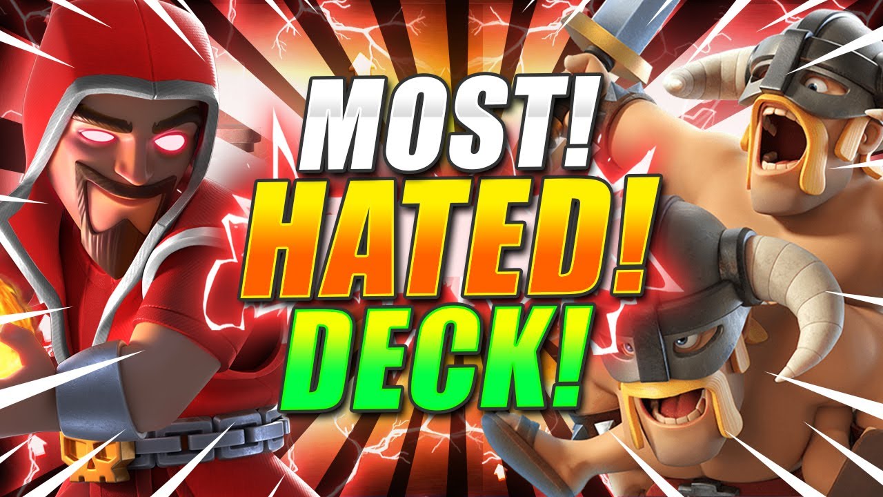 ЭТО ДОЛЖНО БЫТЬ НЕЗАКОННЫМ!! НОВАЯ #1 САМАЯ НЕНАВИДЕМАЯ КОЛОДА В CLASH ROYALE!!