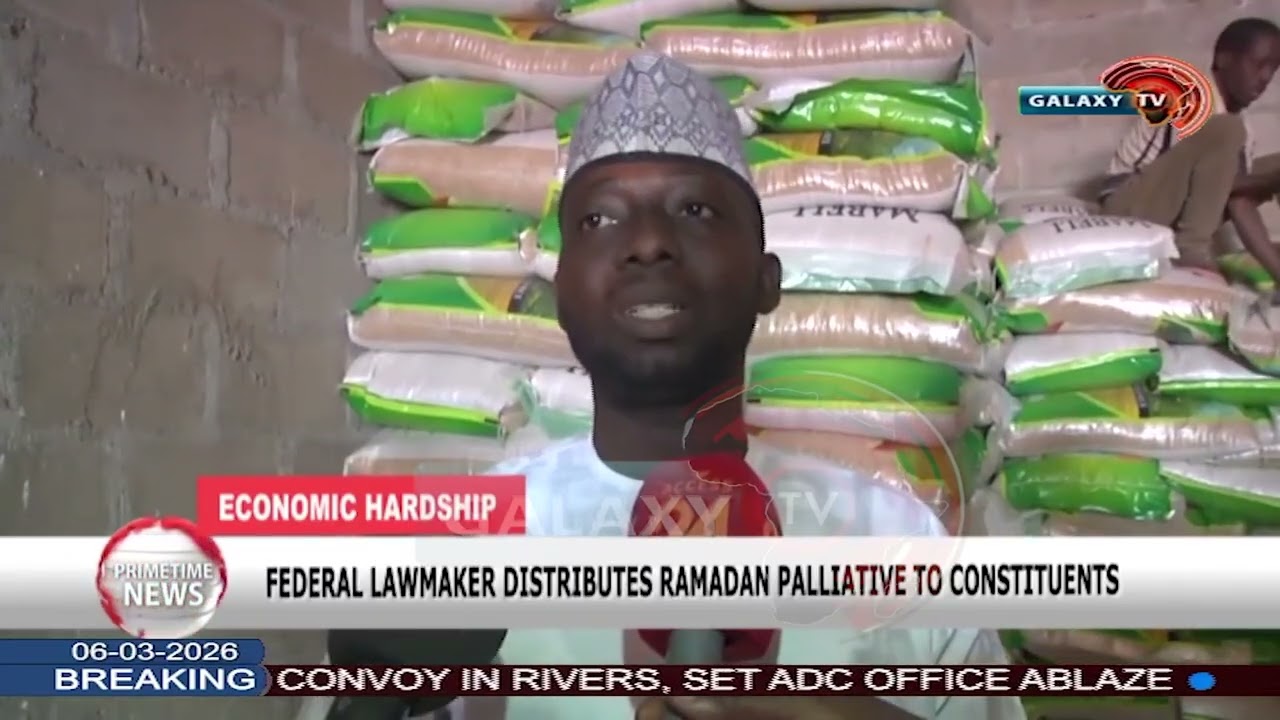 FEDERAL LAWMAKERS DISTRIBUTES RAMADAN PALLATIVES TO CONSTITUENTS