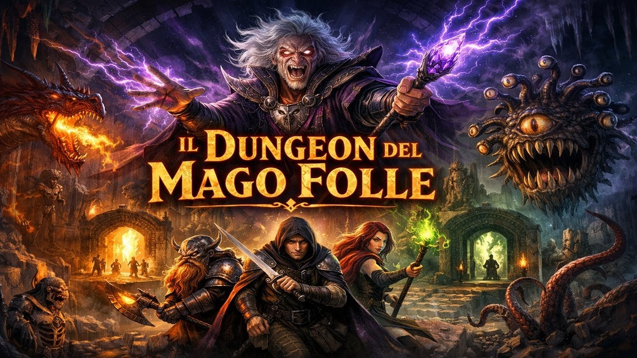 Sigla Il Dungeon del Mago Folle
