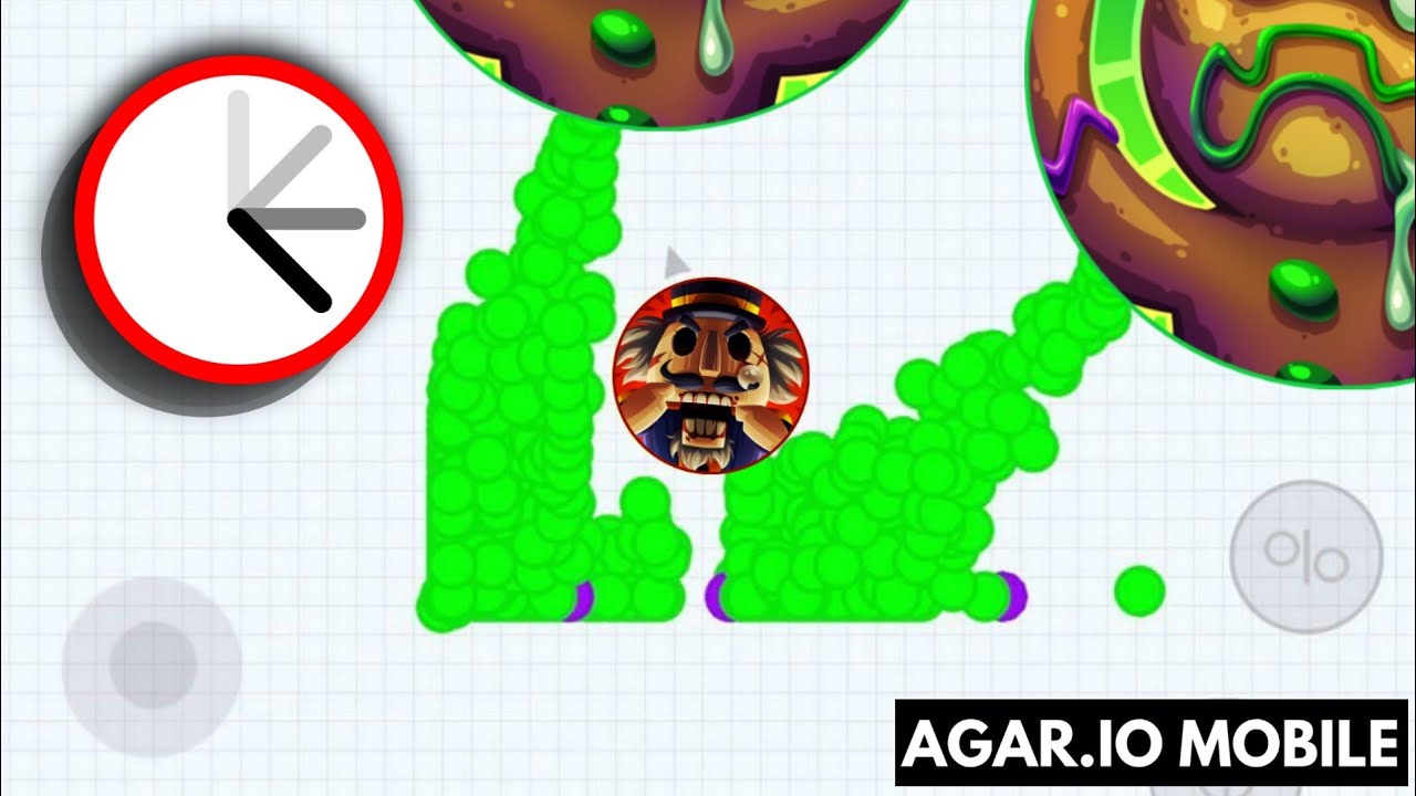 If i die, this video ends... AGAR.IO MOBILE