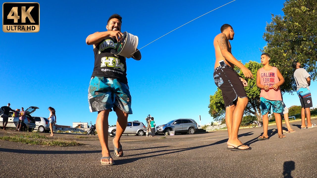 COLOQUEI UM RAIA GIRA GIRA E OLHA NO QUE DEU - Agora somos 4K