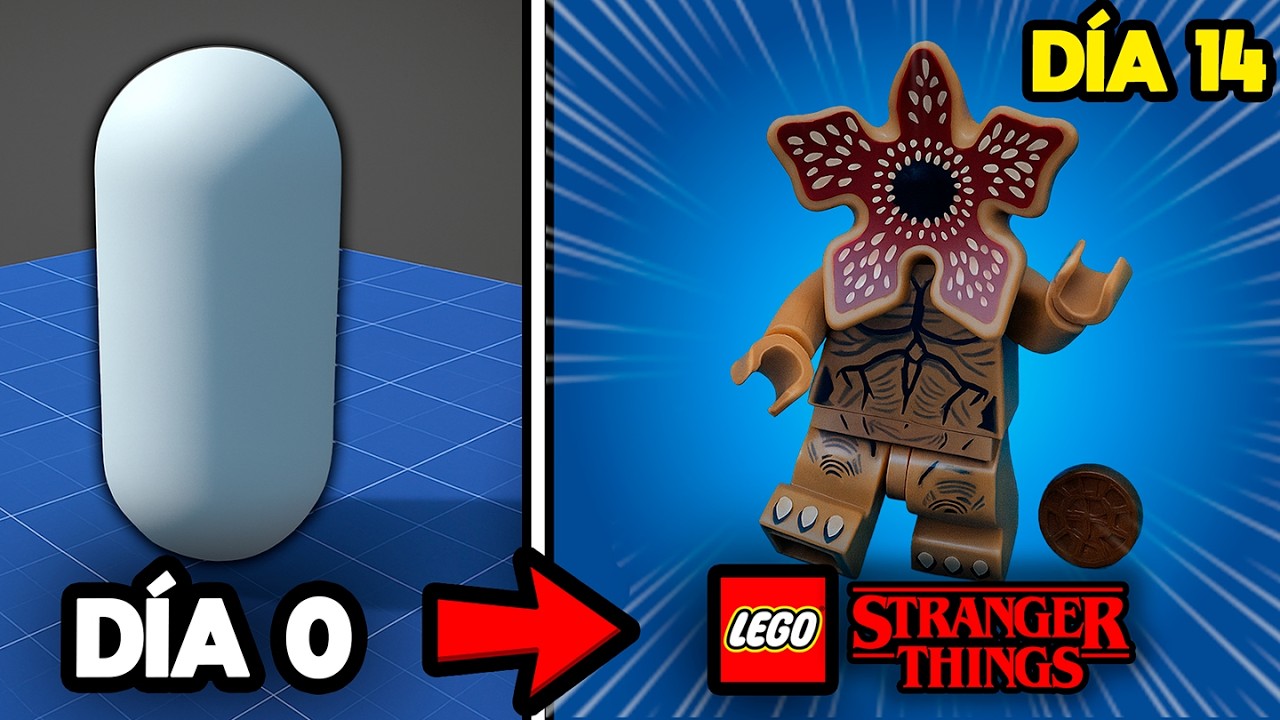 Hice un LEGO de Stranger Things