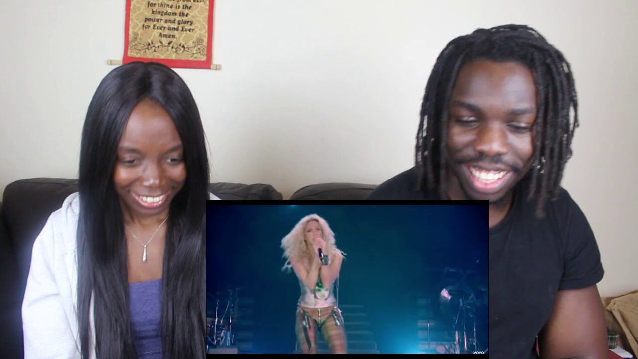 Shakira - Underneath Your Clothes (from Live & Off the Record) - REACTION VIDEO