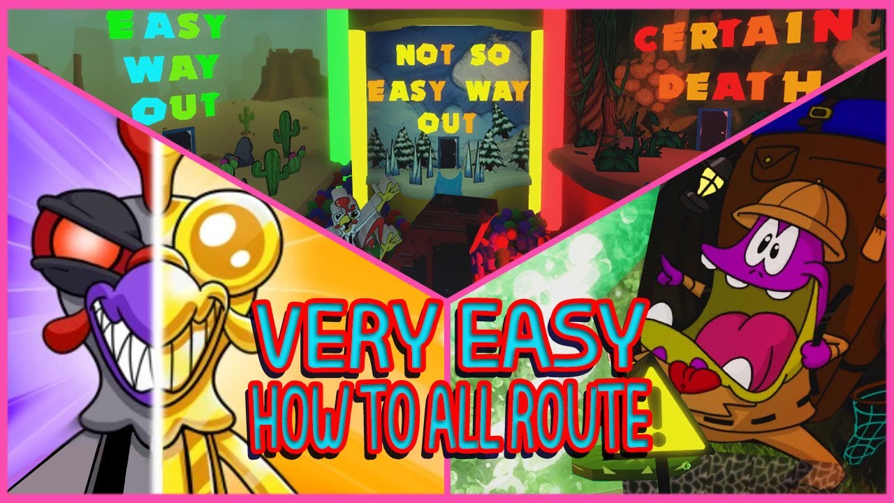 Roblox - Clucky's The FINAL Round - ALL Choose WAYS & Ending And All Secrets & Easter Eggs