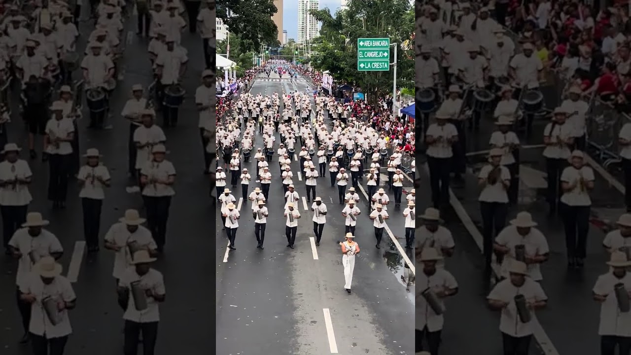 Los Dueños de la Vía España, Ciudad de Panamá🥁❤️‍🔥 Banda Metropolitana 3 de noviembre 2025🇵🇦🇵🇦🇵🇦🇵🇦