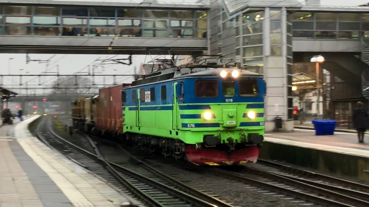 Svenska tåg del 12 - Hässleholm Centralstation