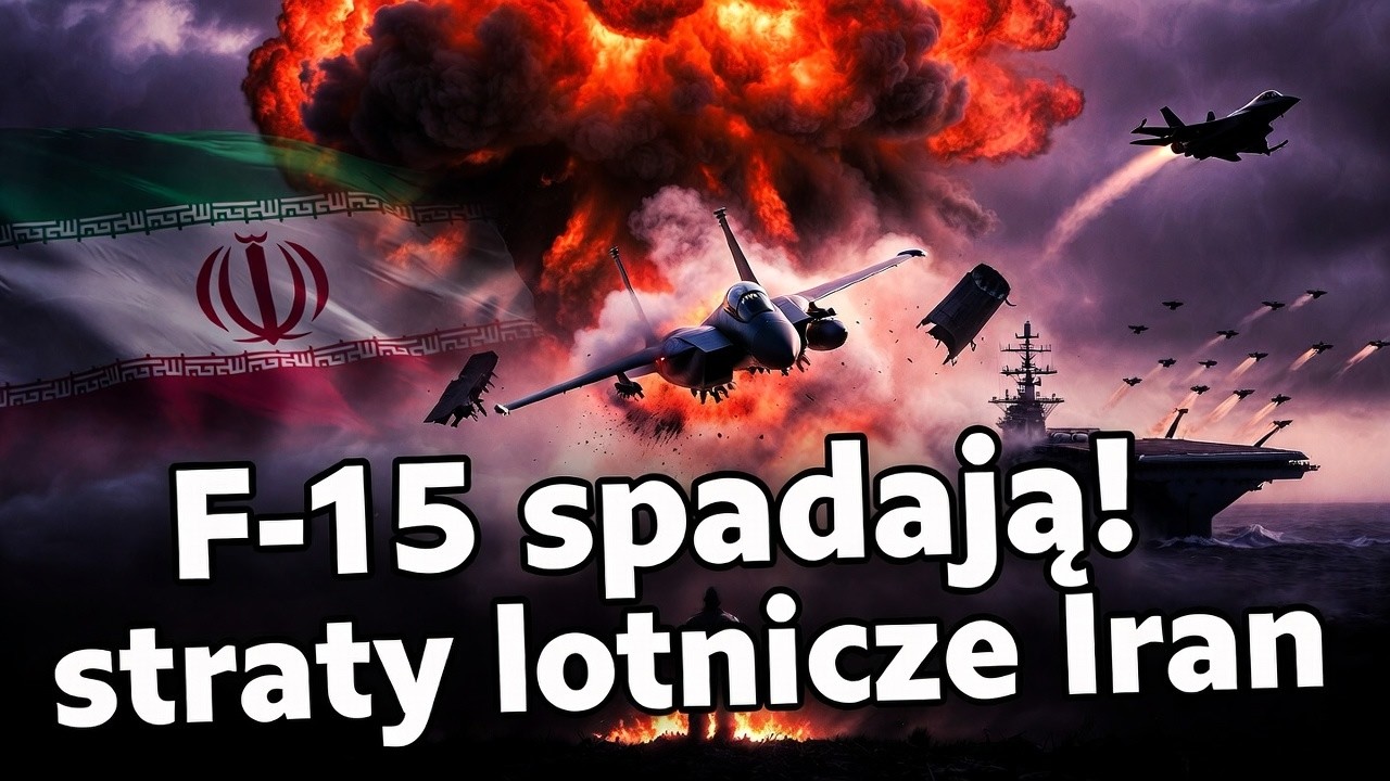 F-15 spadają! Straty lotnicze nad Iranem