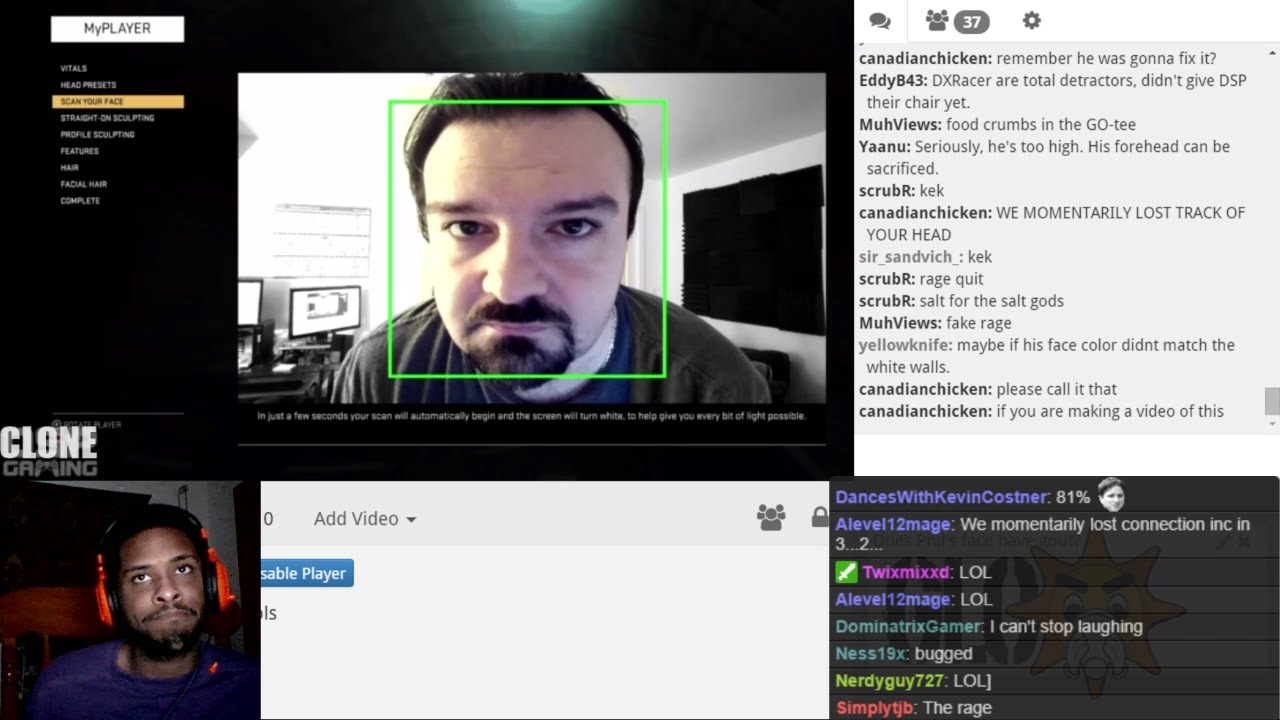 Let's React: DSP's First Day Of NBA 2K16 Featuring Freedom Chat, Twitch Chat & Tevin C