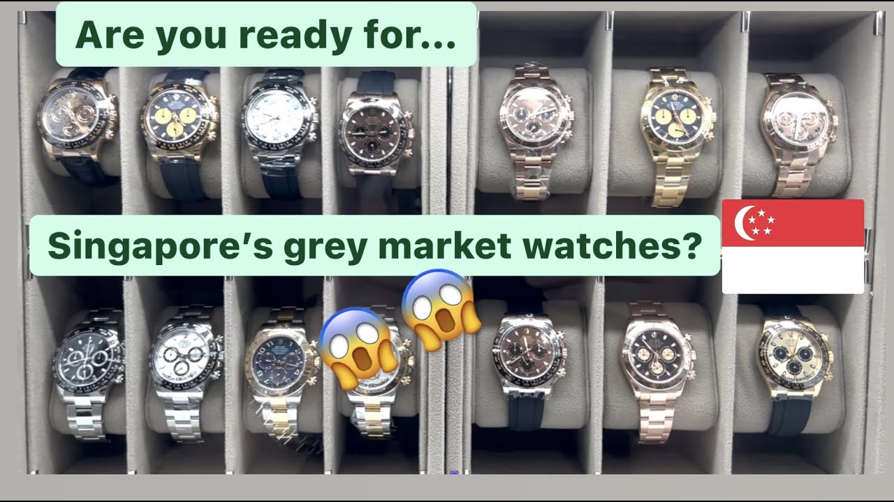 🤩 Я купил НОВЫЕ часы ROLEX — Экскурсия по серому рынку Сингапура