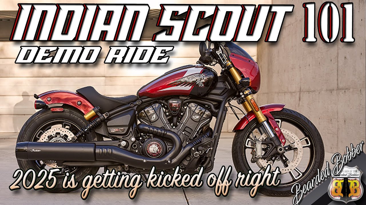 Демонстрационный заезд Indian Scout 101