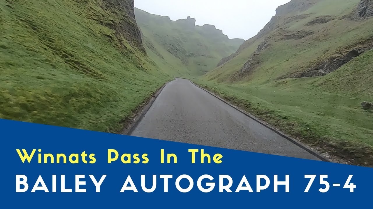 Up Winnats Pass In The Bailey Autograph 75-4 | Bailey Peak District Tour Pt11
