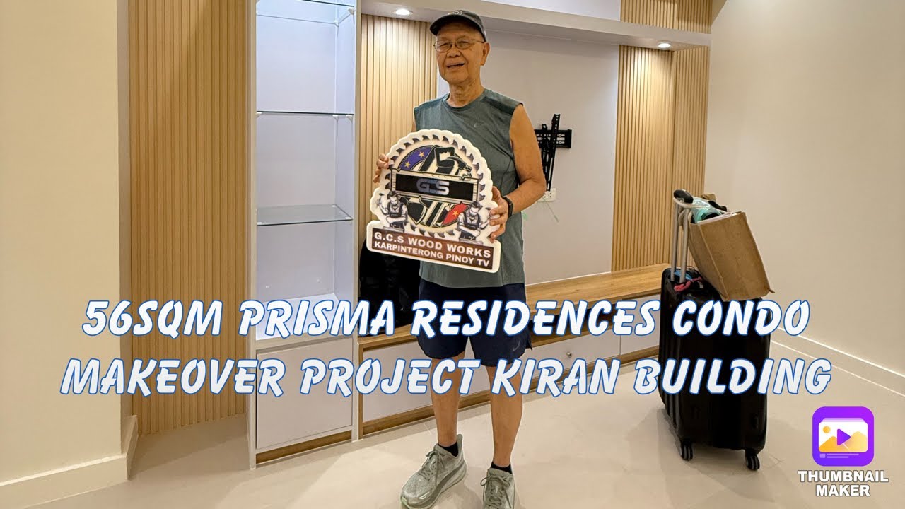 56 SQM / DMCI Prisma Residences Kiran Building / Condo makeover/ Interior fit out