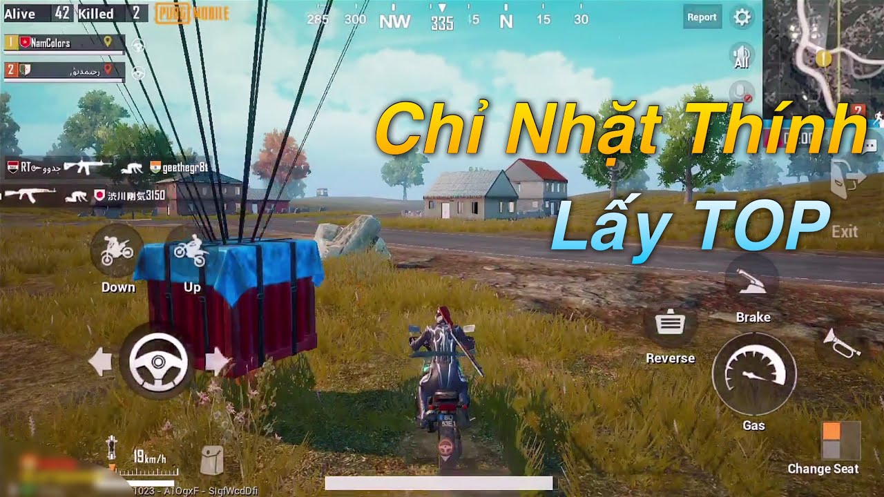 PUBG Mobile | Chỉ Nhặt Thính Lấy TOP 1 - Gặp Phải Đồng Đội Có Tâm 😍