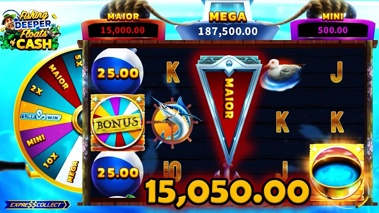 CASSINO forra no FISHING DEEPER - Slot da GoldcoinStudios - Pesquei 15k na roleta! MAIOR com BET MAX