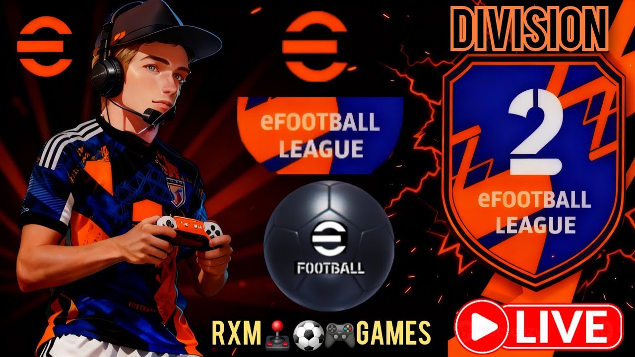 🟠DIVISION 2 🟠LIGA EFOOTBALL EN VIVO. LUCHAND9 VS LOS MEJORES. suscribete a nuestro canal RXMGAMES