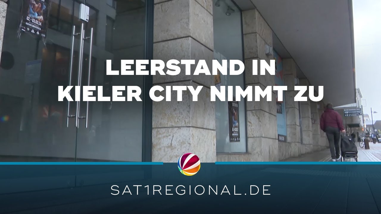 Laden-Sterben: Kiel leidet unter Leerstand in der City