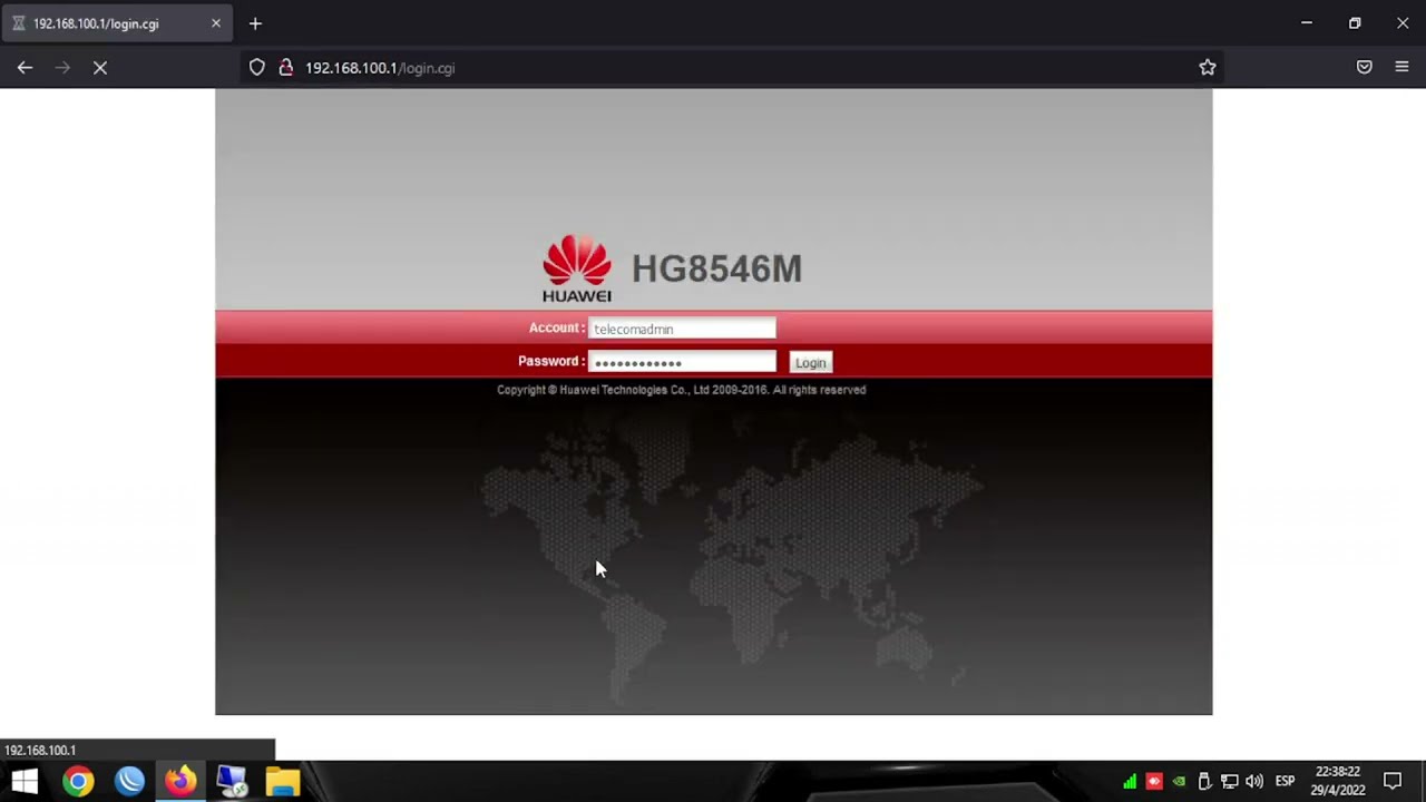 Firmware xpon Huawei onu HG8546m l configuración l Gpon-Epon
