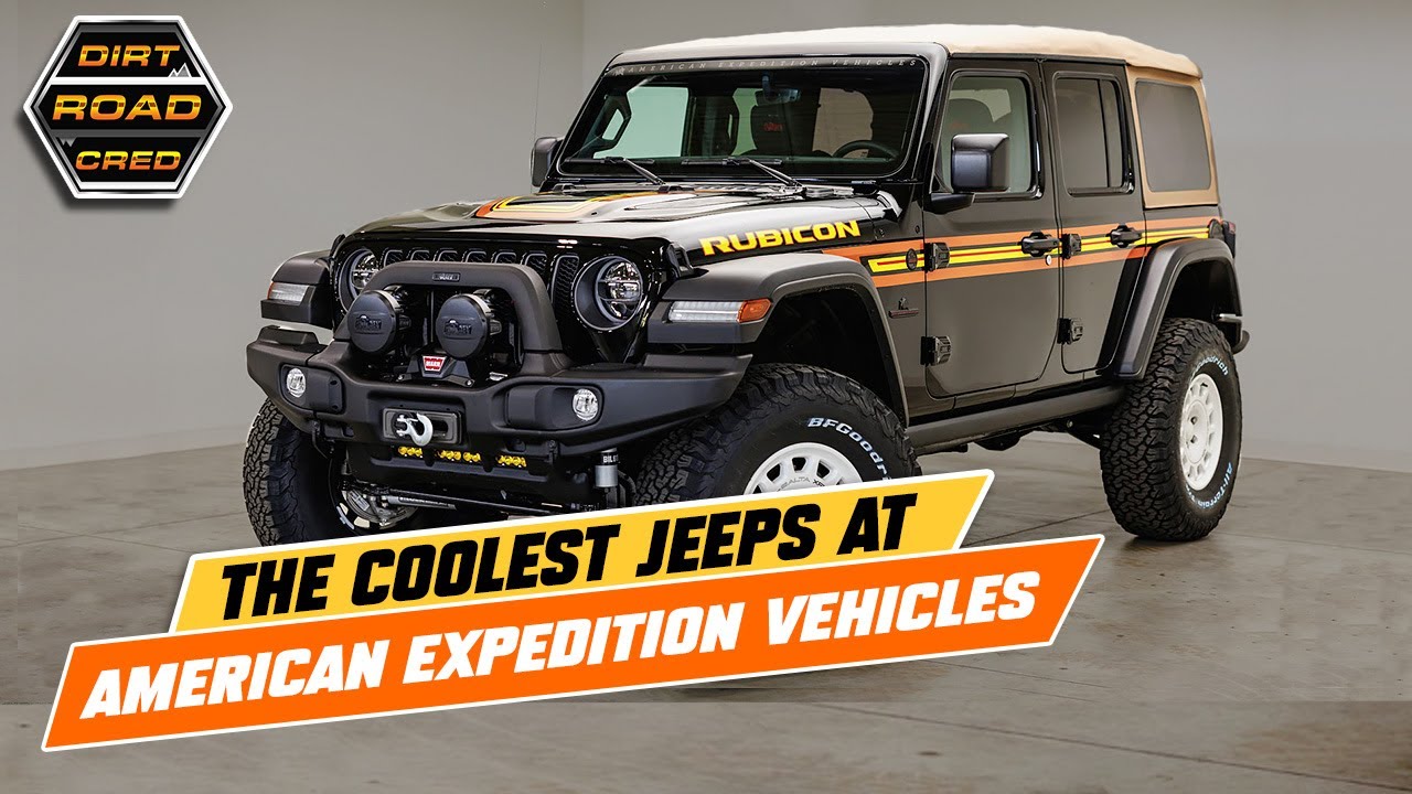 The COOLEST Jeeps at AEV Headquarters! (American Expedition Vehicles)