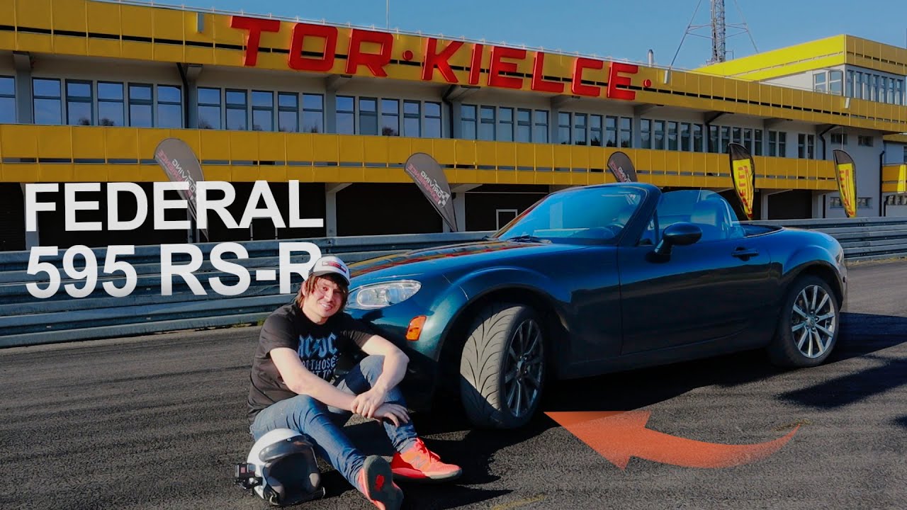 FEDERAL 595 RS-R TEST Opon Semi Slick | Tor Kielce | Moto LAB