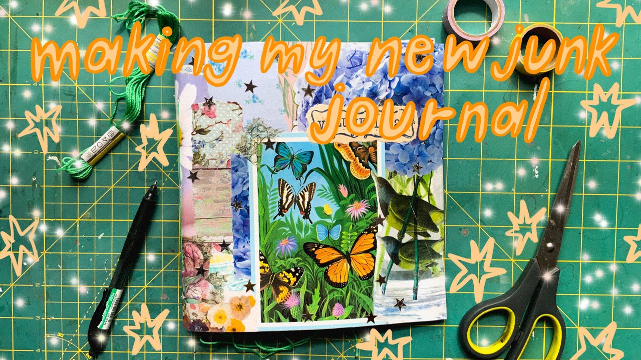 How I Make My Own Junk Journal - Making My November Daily Journal