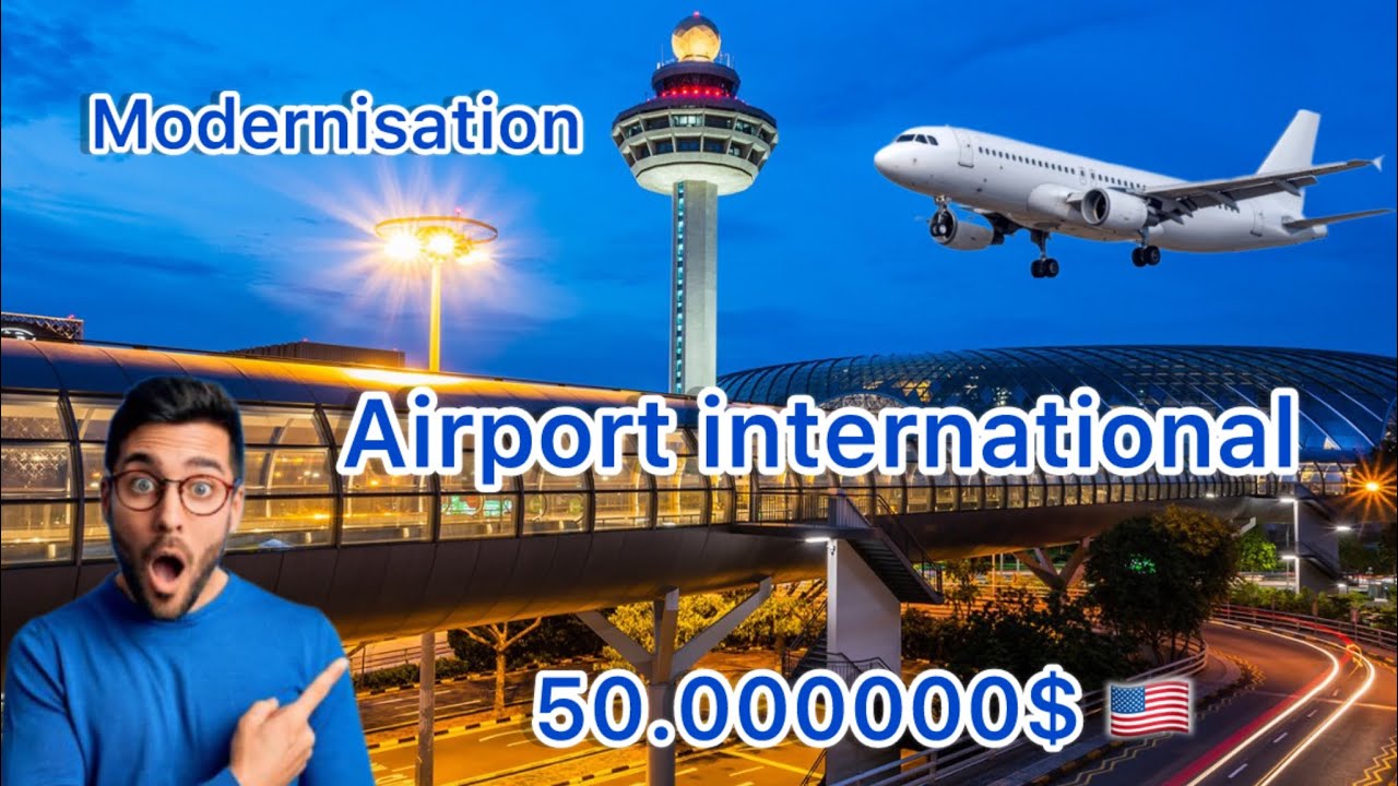 ✈️Airport international /modernisation 500 milyon dola 🇺🇸 tout saw dwe konnen