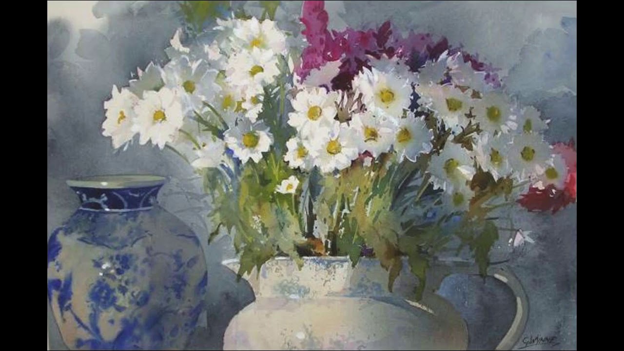 Джеффри Винн (Geoffrey Wynne). Испания. Акварель.