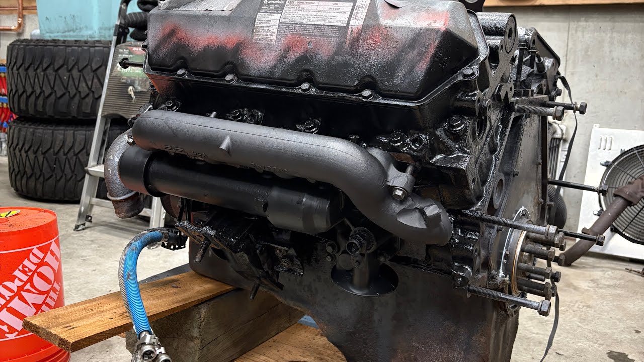 450HP 7.3 Powerstroke Build Part 3! (Rear Main Seal, Oil Cooler, And Manifold Installation Guide)