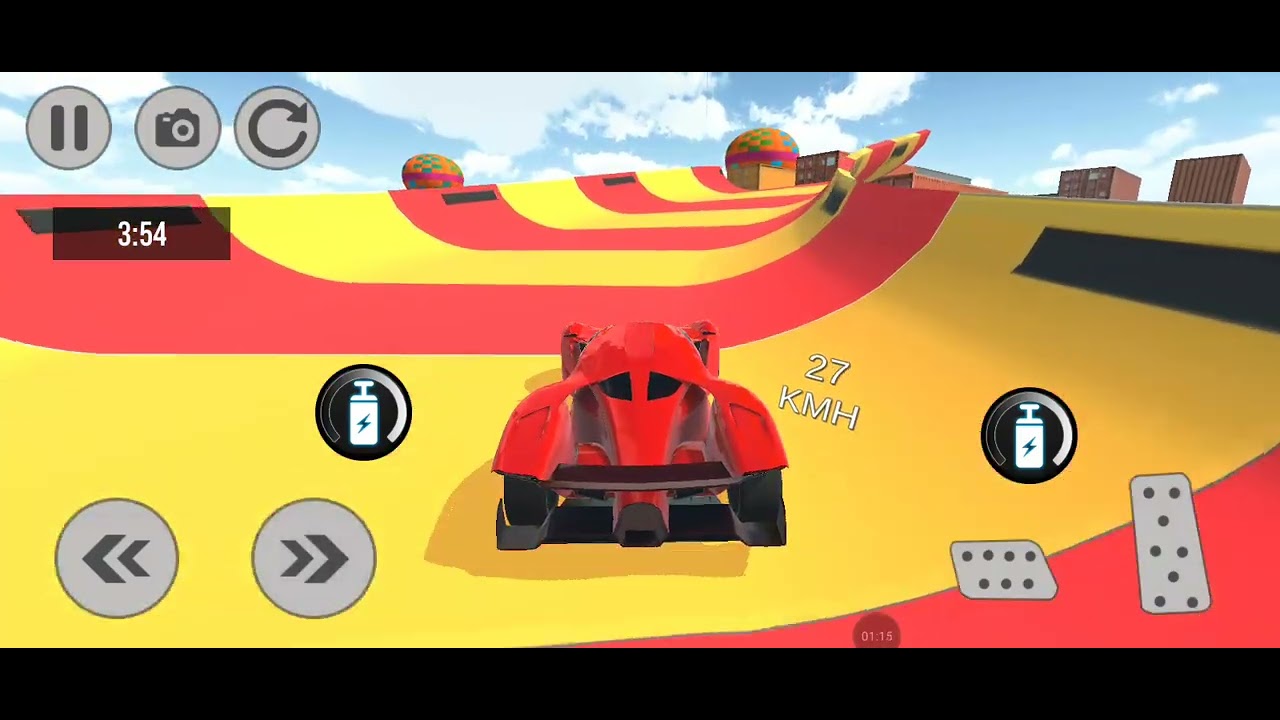 Impossible Car Racing Simulator 2023 NEW Sport Car Stunts Driving 3D - Android GamePlay #8