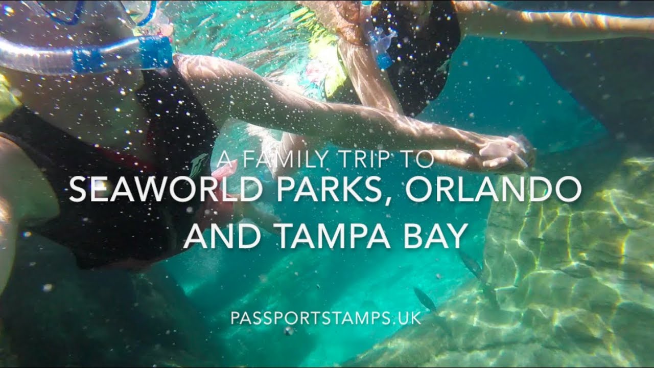 ORLANDO | SEAWORLD BUSCH GARDENS AQUATICA DISCOVERY COVE | Travel Vlog | passportstamps.uk
