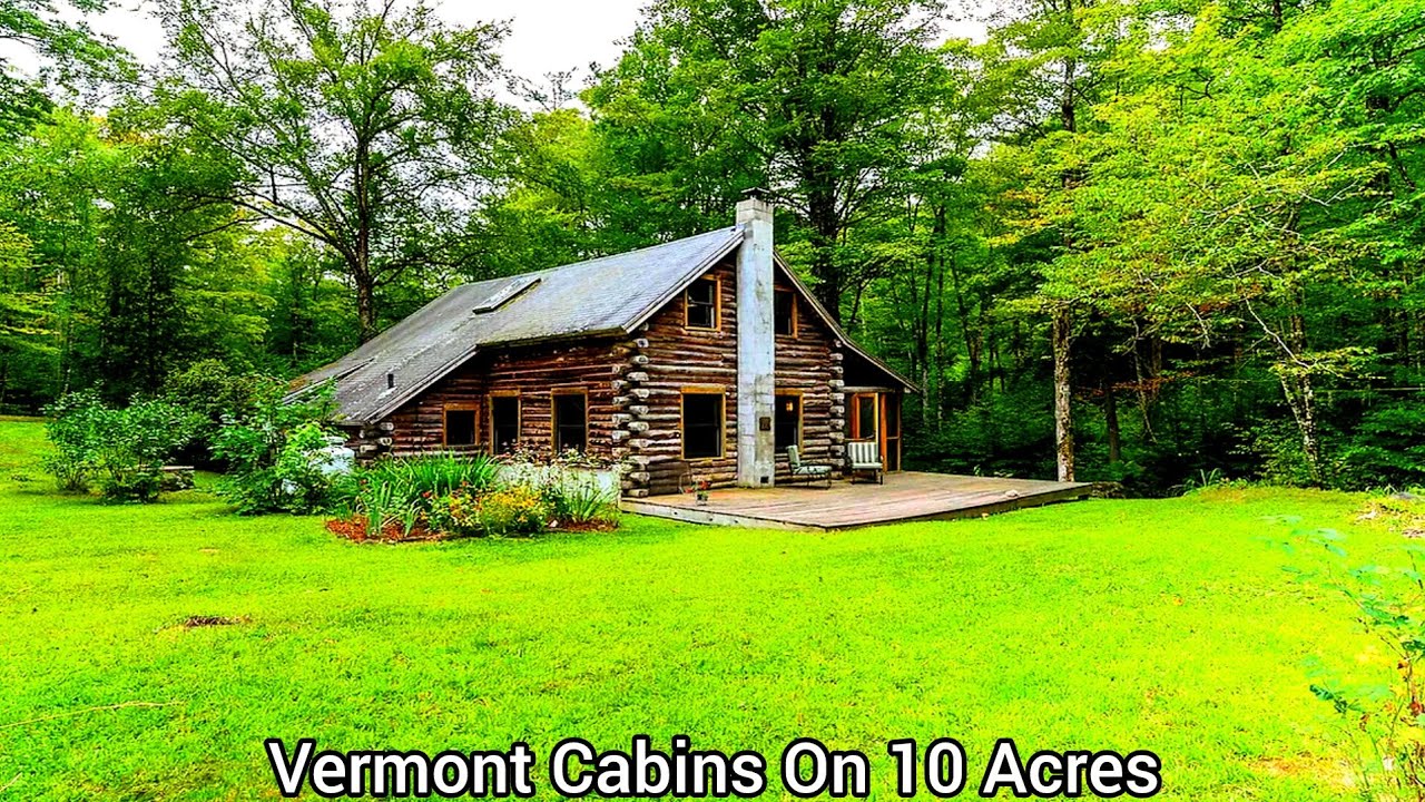 Vermont Cabins On 10 Acres | $299k | VT Real Estate | Rental Investment | Meadow Houses