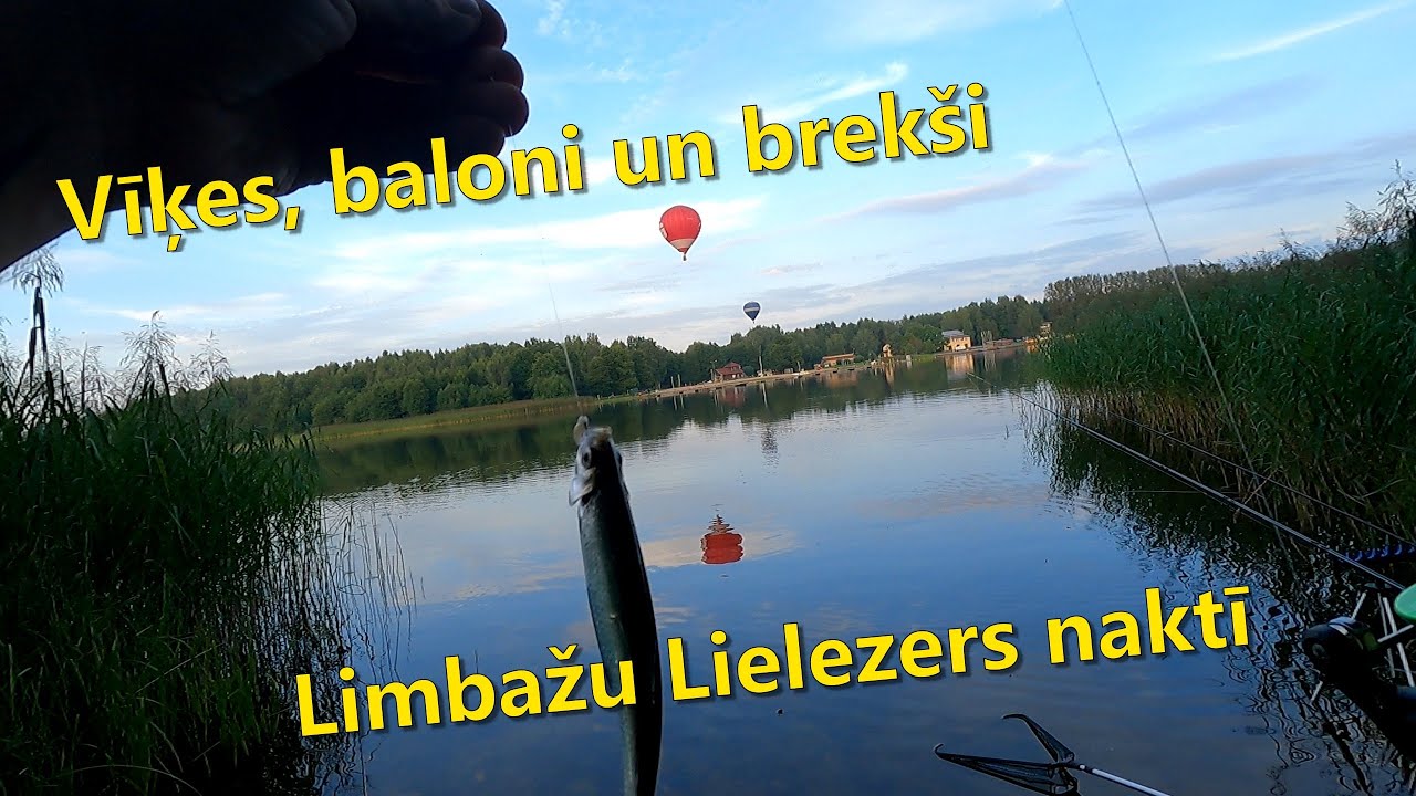 Limbažu Lielezers, laižam uz nakts brekšu copi.