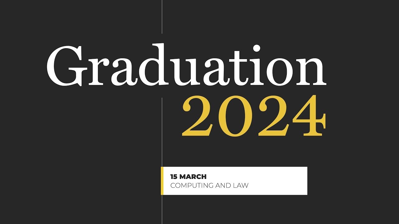 University of Buckingham 2024 Graduation - Ceremony 1 (15 March 10am)