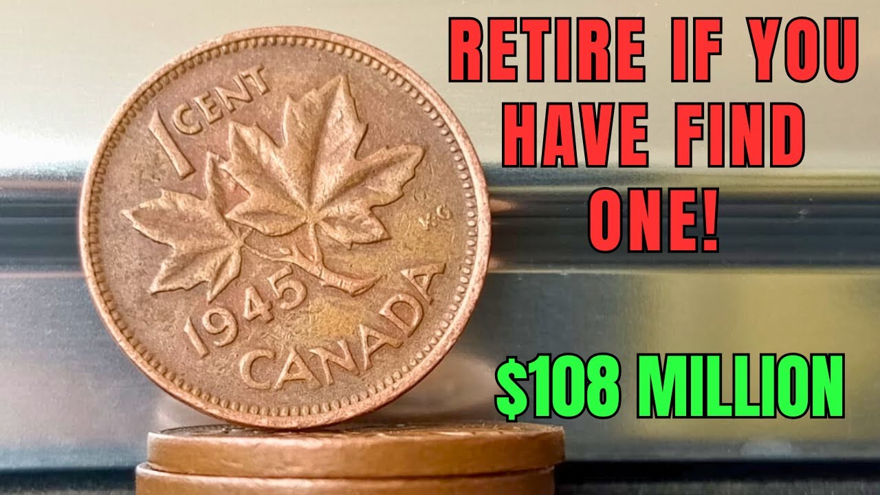 5 Rare Canadian Pennies Worth Over $100,000 – Do You Have One?