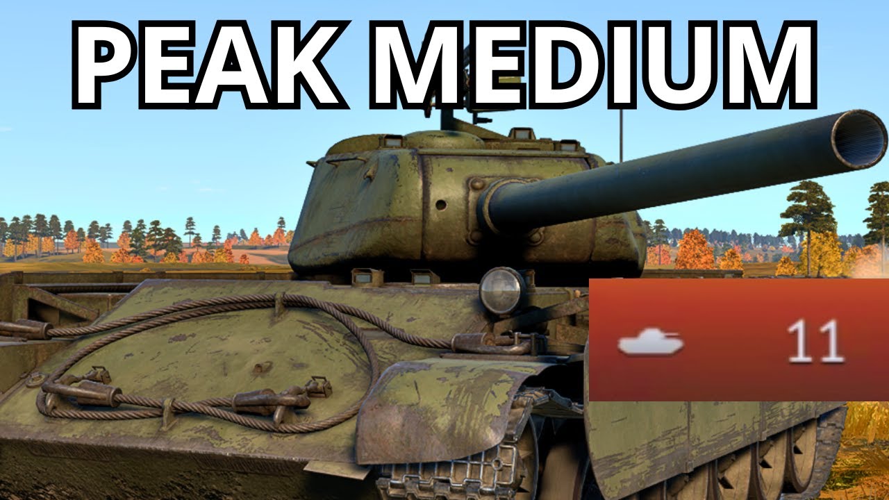 Этот средний танк — абсолютный пик | Т-44-100 | War Thunder