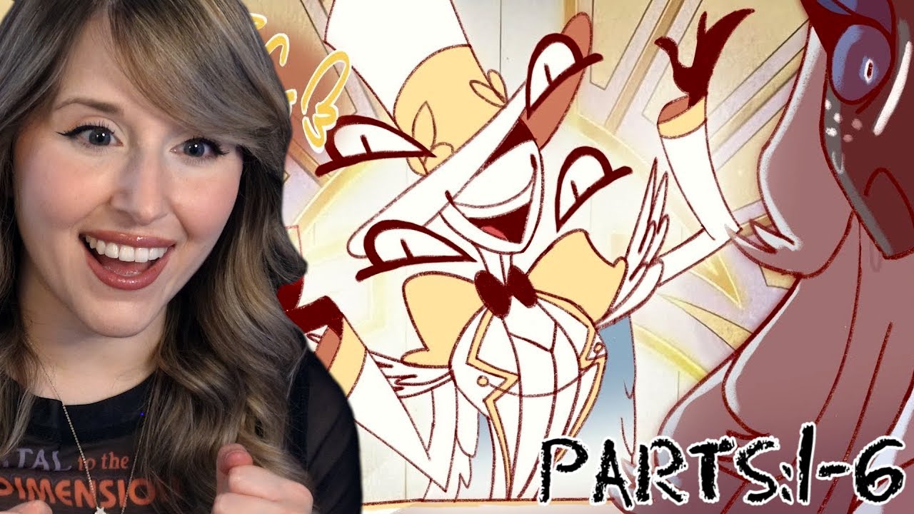 HAZBIN HOTEL WITH GOD!? - THEATRE NERD REACTS - THE BIG G WHOLE CAST