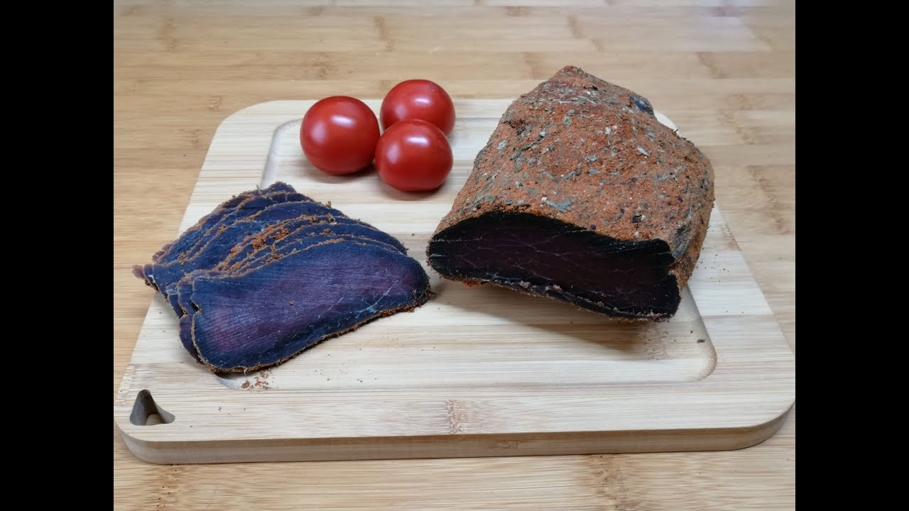 Basturma – luftgetrockneter Rinderschinken kalorienarm – einfach schnell und besonders lecker