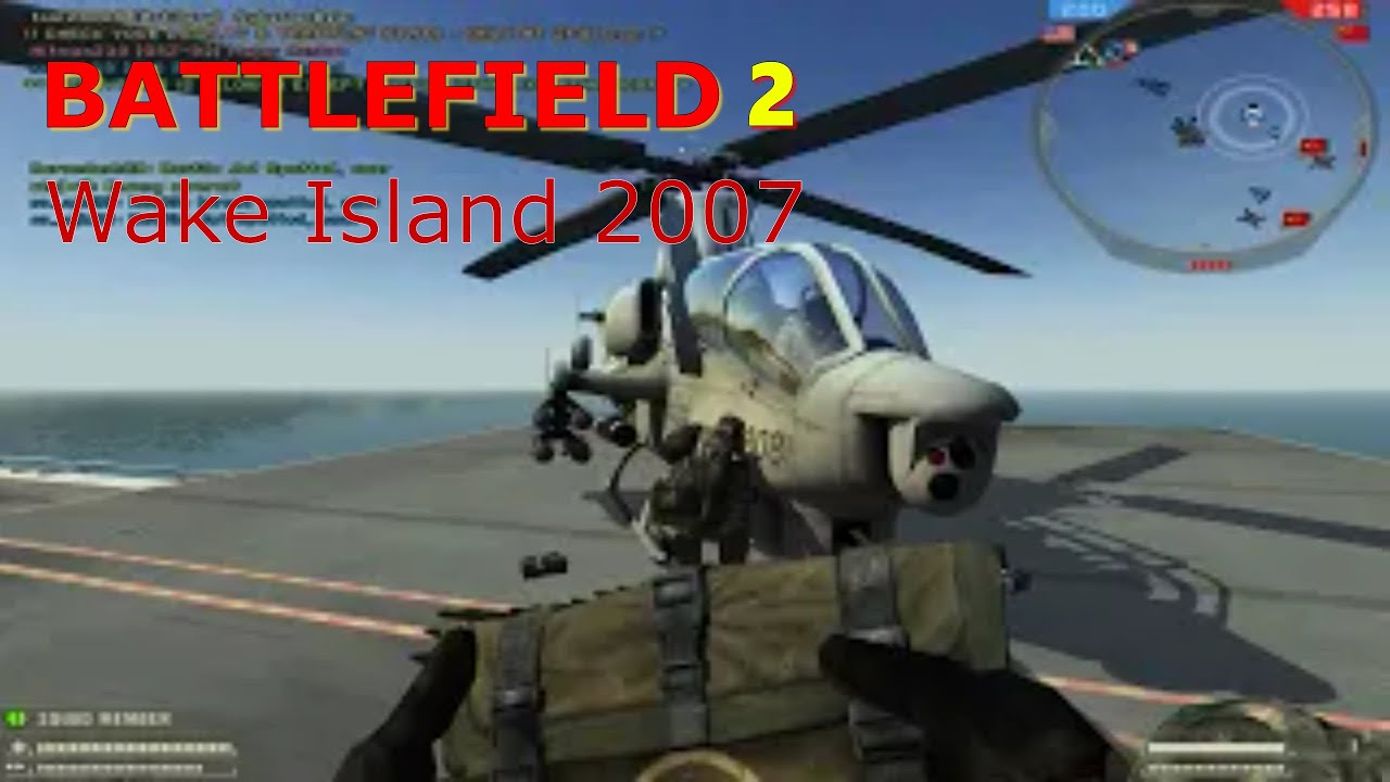 Wake Island 2007 Battlefield 2 2023 Online Gameplay (No Commentary) 4K