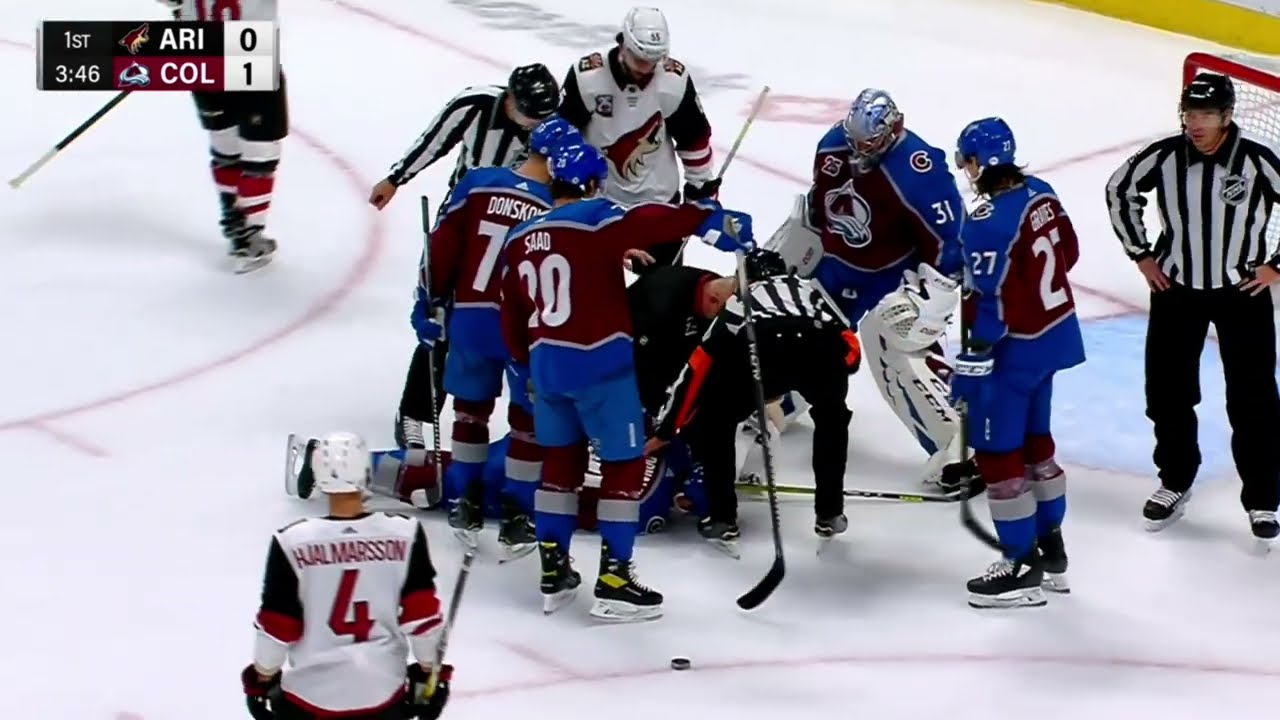 Jacob MacDonald Blocked Shot Injury